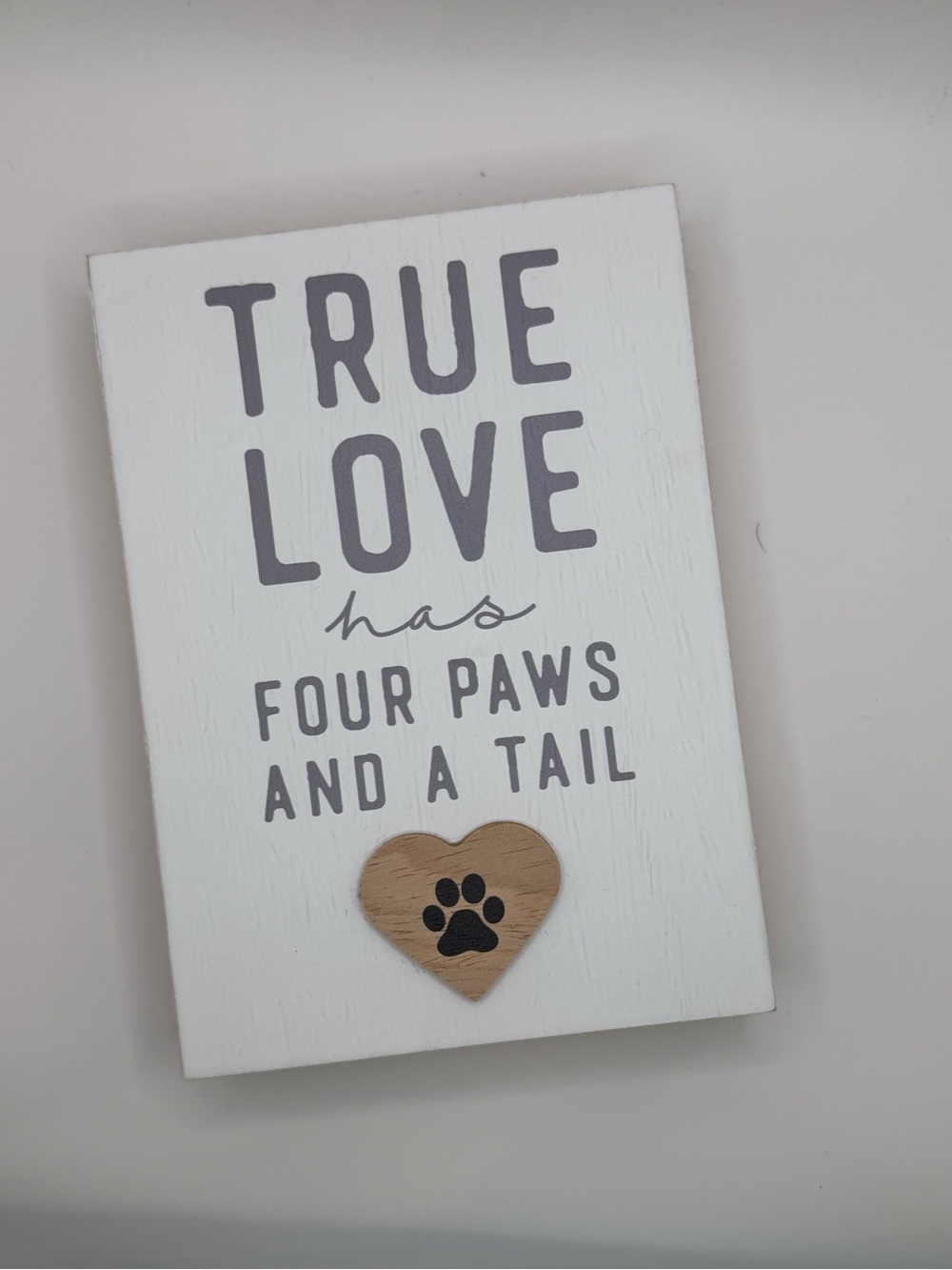 CHOICE OF Fur Mama / Pet White Wood Wall Sign - Pet Lover Home Accent - Picture 6 of 11